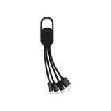 4-In-1 Cable With Carabiner Clip