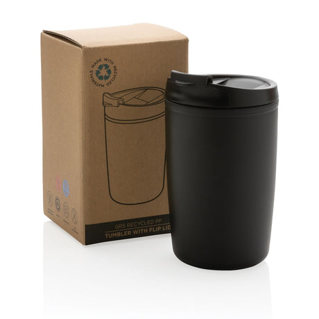 Grs Recycled Pp Tumbler With Flip Lid