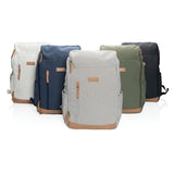 Impact Aware™ 16 Oz. Recycled Canvas 15" Laptop Backpack
