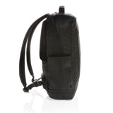 Fashion Black 15.6" Laptop Backpack Pvc Free