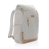 Impact Aware™ 16 Oz. Recycled Canvas 15" Laptop Backpack