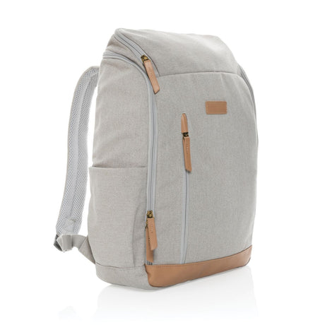 Impact Aware™ 16 oz. pārstrādāta kanvas 15 collu klēpjdatora mugursoma