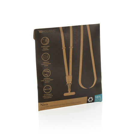 Nivo Rcs Recycled Pet Crossbody Lanyard