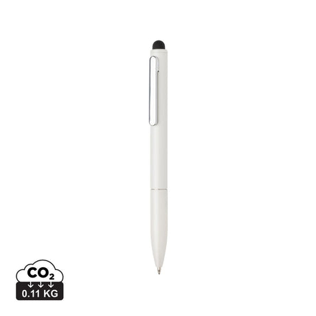 Kymi Rcs Certified Recycled Aluminium Pen With Stylus