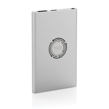 Rcs Recycled Plastic/Aluminium 4000Mah Powerbank With Type C
