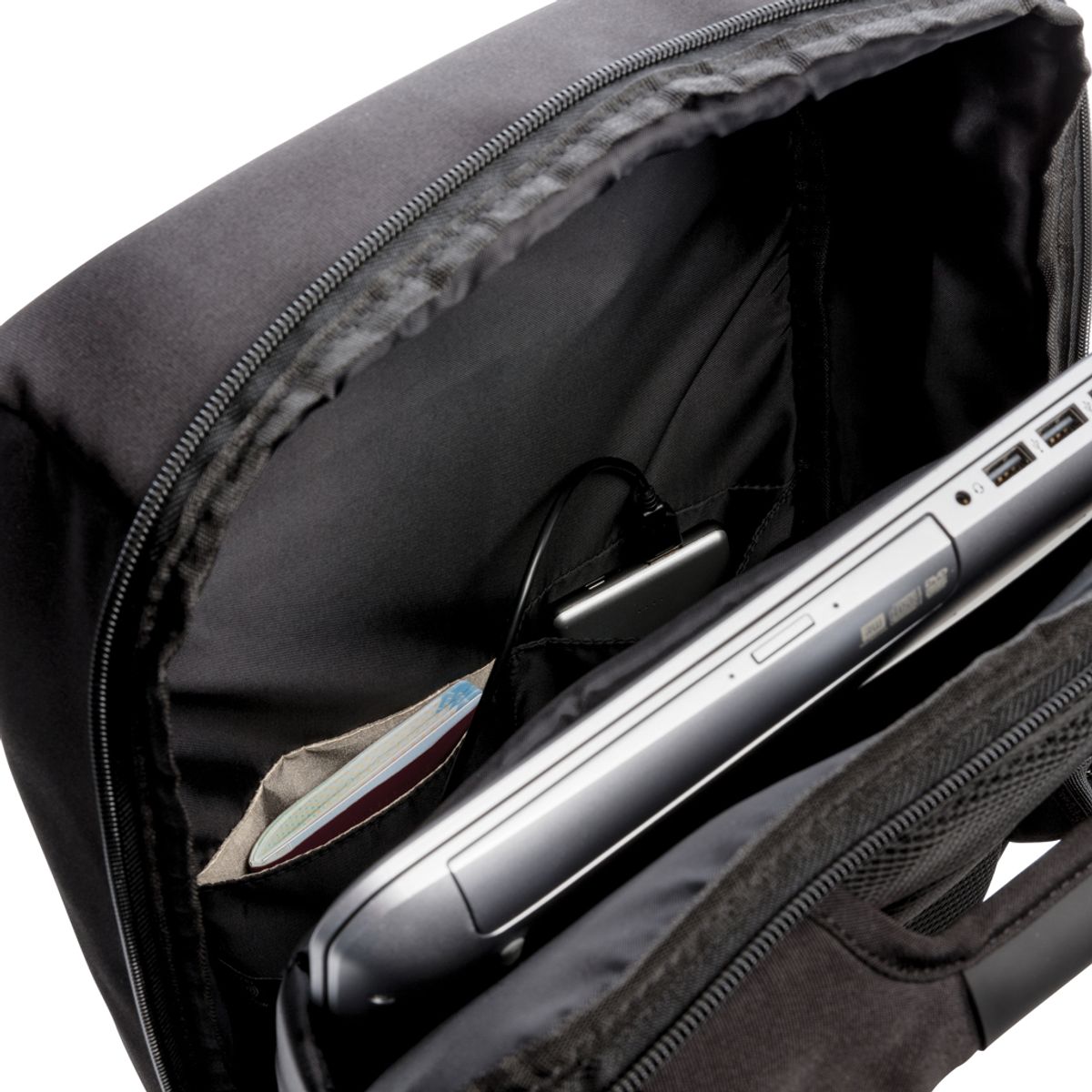 Swiss Peak 15" Anti-Theft Rfid & Usb Backpack Pvc Free
