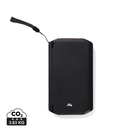 Nordic Drift Titan 10.000Mah Solar Powerbank With 3 Panels