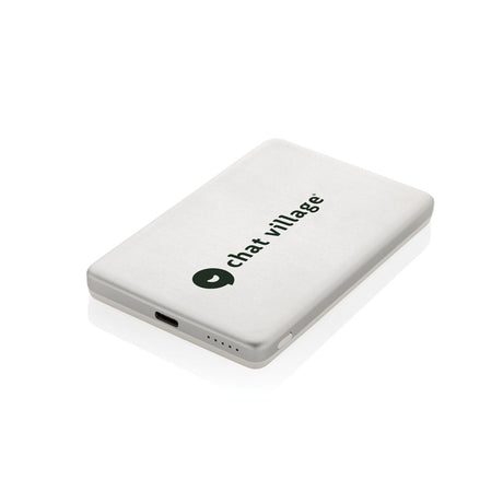 Orion Rcs Recycled Aluminium 5000 Mah 5W Magnetic Powerbank