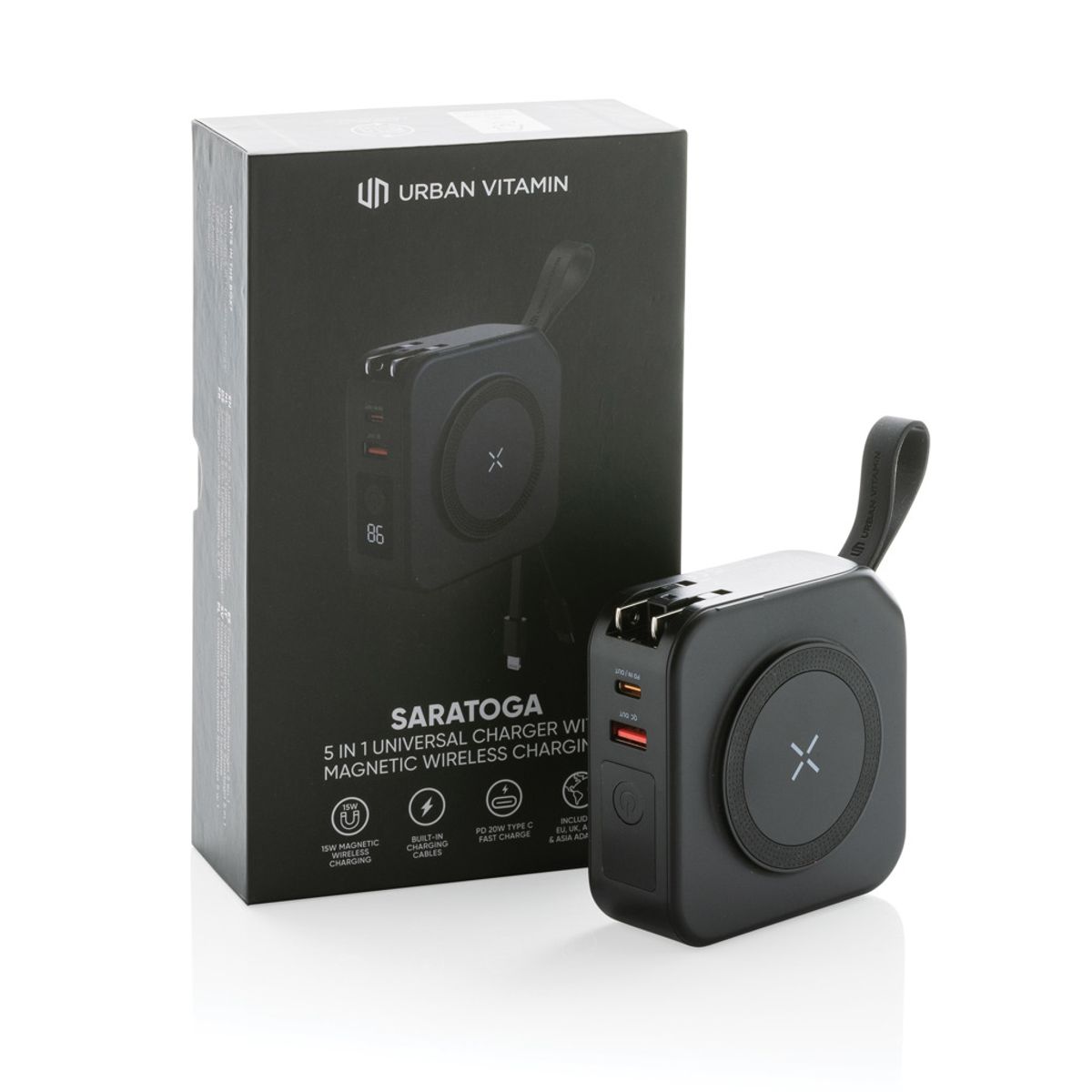 Urban Vitamin Saratoga 5 In 1 Universal Charger