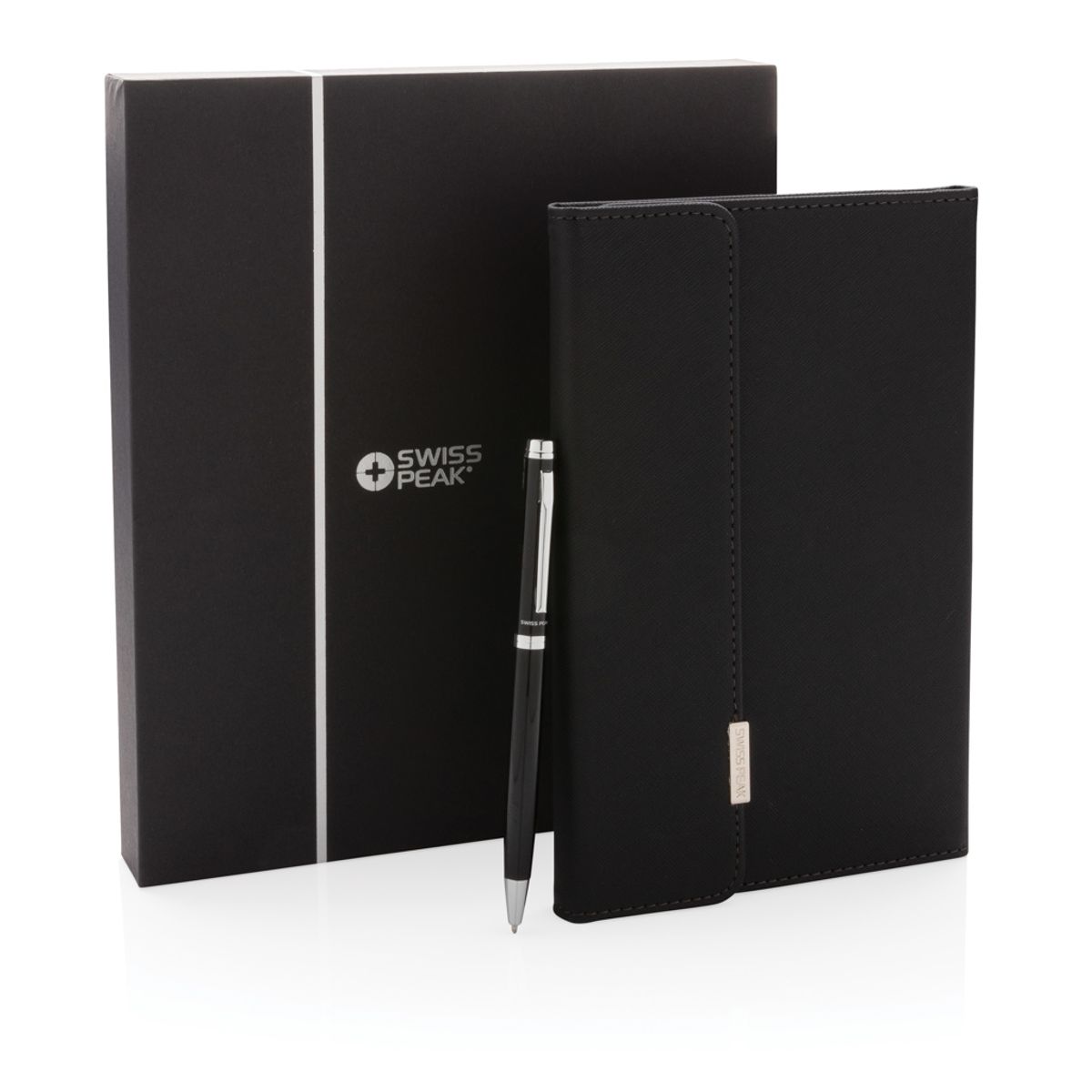 Swiss Peak Deluxe A5 Notebook And Pen Set