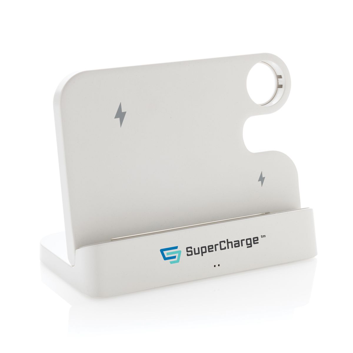Joltz Rcs Recycled Plastic Dual 15W Charger With Iwatch Slot