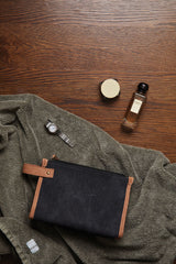 Vinga Bosler Grs Recycled Canvas Toiletry Bag