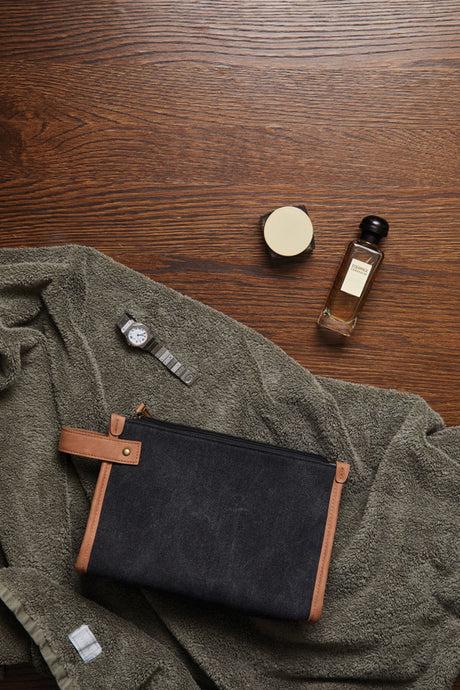 Vinga Bosler Grs Recycled Canvas Toiletry Bag