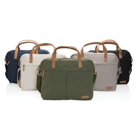 Impact Aware™ 16 Oz. Recycled Canvas Laptop Bag