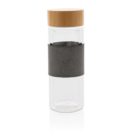 Impact Double Wall Borosilicate Glass Bottle
