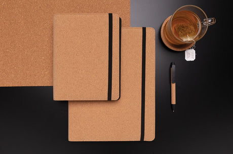 Deluxe Cork Portfolio A4 With Pen