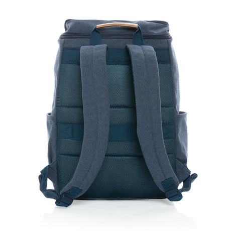 Impact Aware™ 16 oz. pārstrādāta kanvas 15 collu klēpjdatora mugursoma