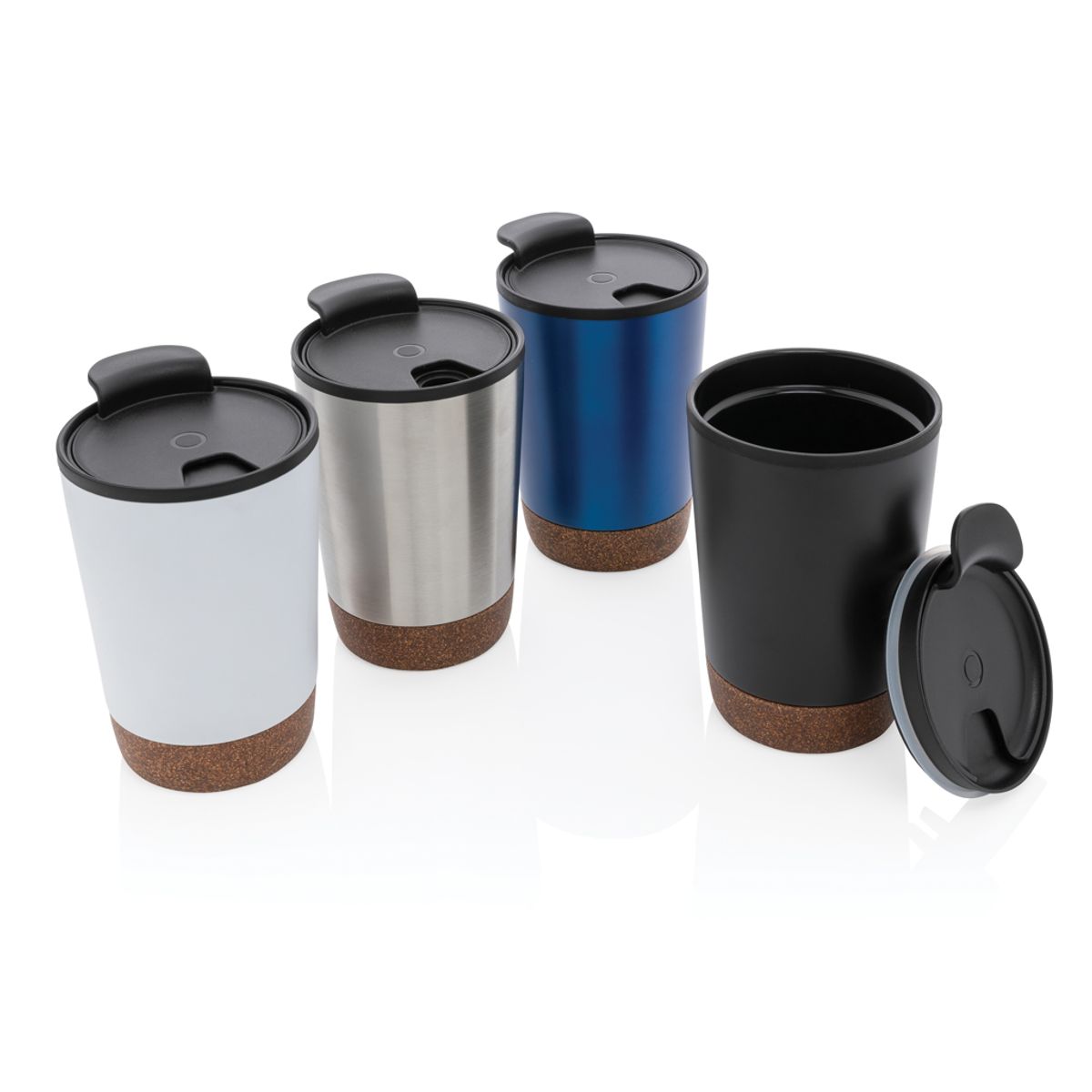 Rcs Recycled Stainless Steel Cork Coffee Tumbler