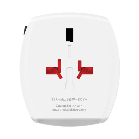 Skross World Travel Adapter Muv 2-Pole With Usb A And C