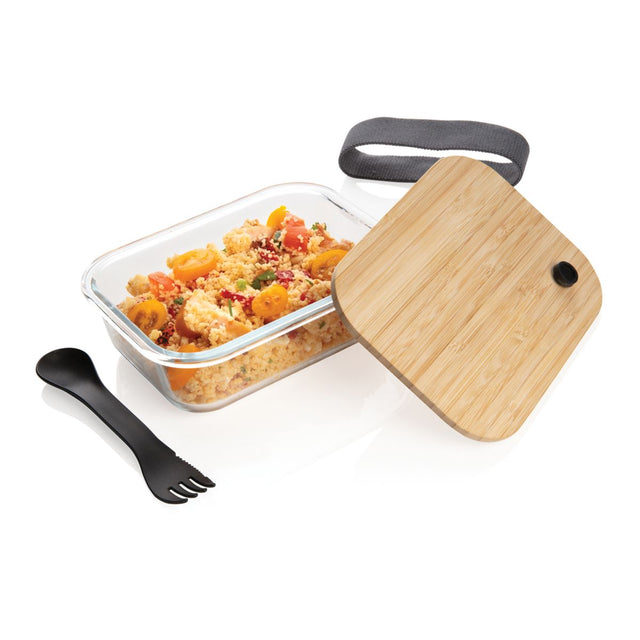 Glass Lunchbox With Bamboo Lid