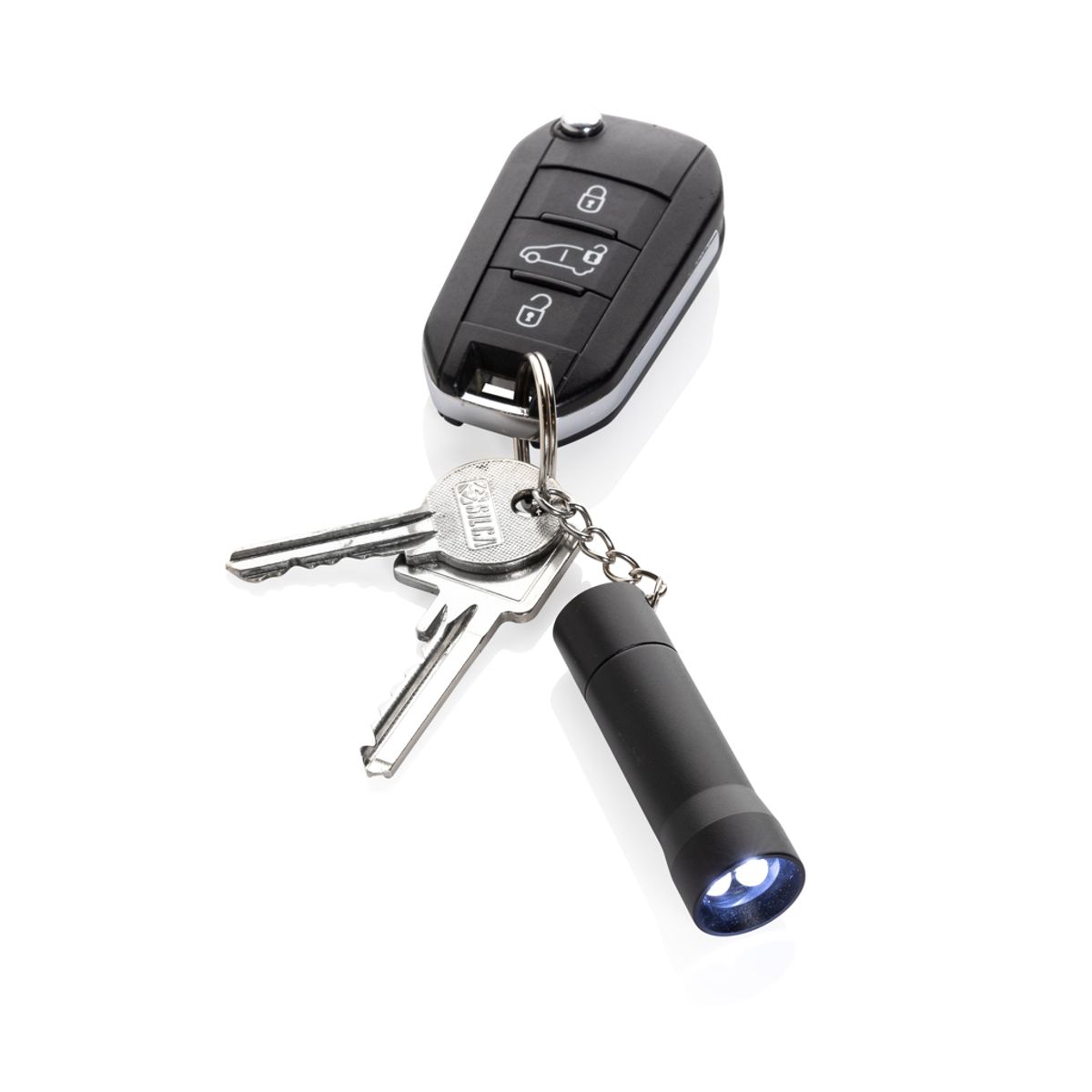 Flash Rcs Recycled Aluminium Keychain Torch