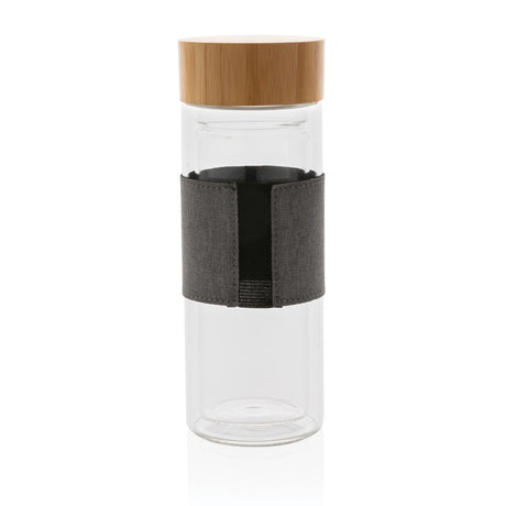 Impact Double Wall Borosilicate Glass Bottle