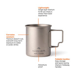 Nordic Drift Trail Ultra Light Titanium Cup