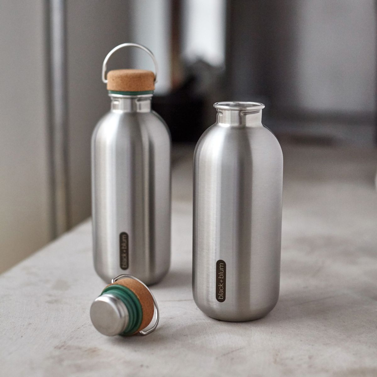 Black+Blum Steel Water Bottle