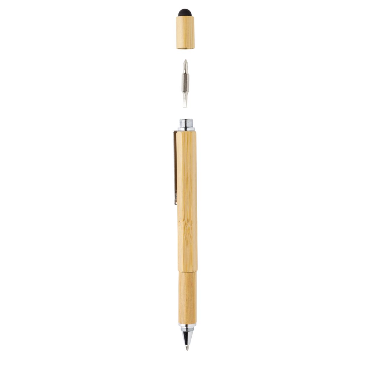 Bamboo 5-In-1 Toolpen