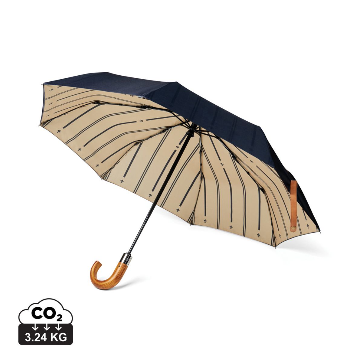 Vinga Bosler Aware™ Recycled Pet 21" Foldable Umbrella