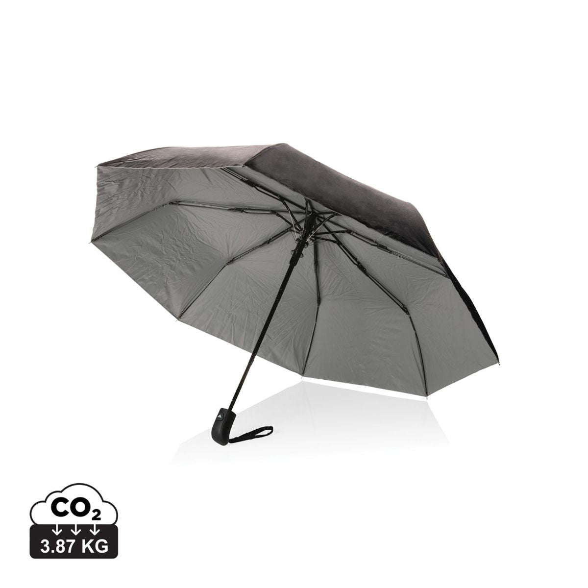 21" Impact Aware™ Rpet 190T Pongee Dual Colour Mini Umbrella