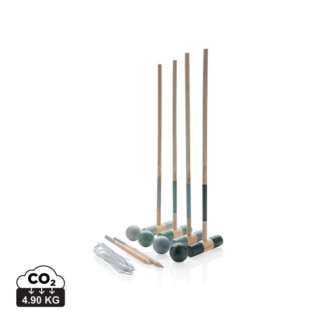 Wooden Croquet Set