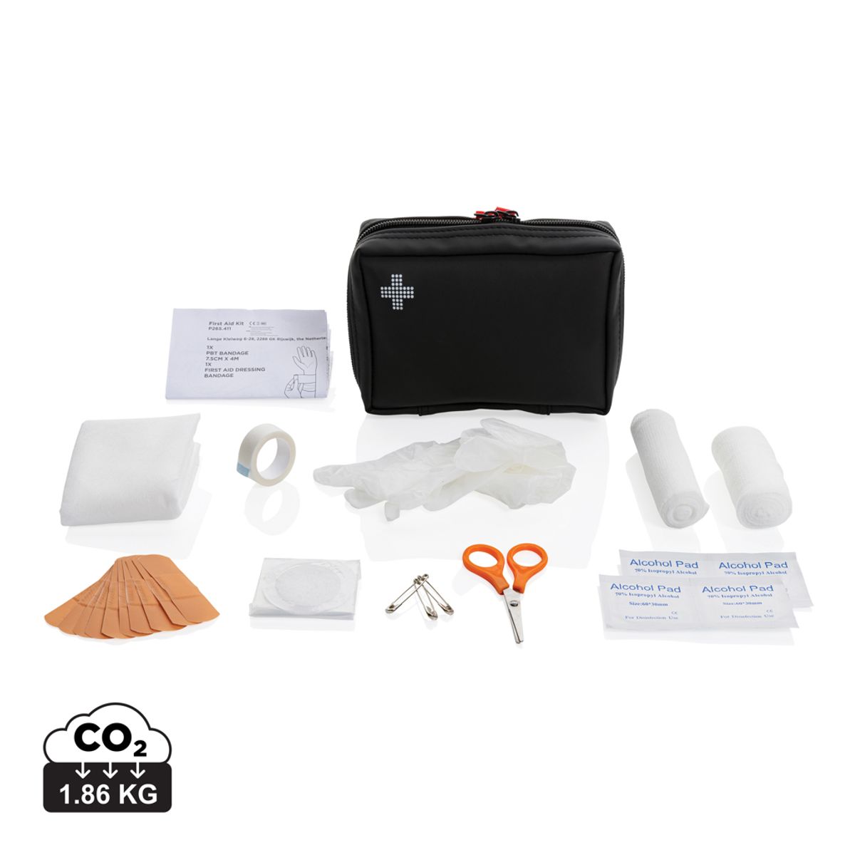 Rcs Recycled Nubuck Pu Pouch First Aid Set