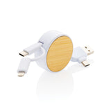 Rcs Recycled Plastic Ontario 4-In-1 Retractable Cable