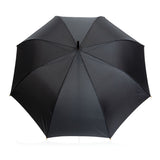 27" Impact Aware™ Rpet 190T Auto Open Bamboo Umbrella