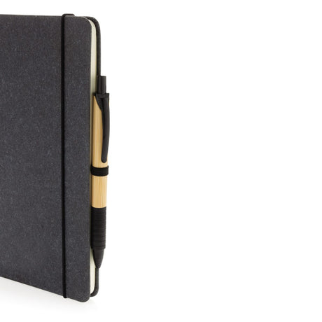 Grs Recycled Leather Hardcover Notebook A5