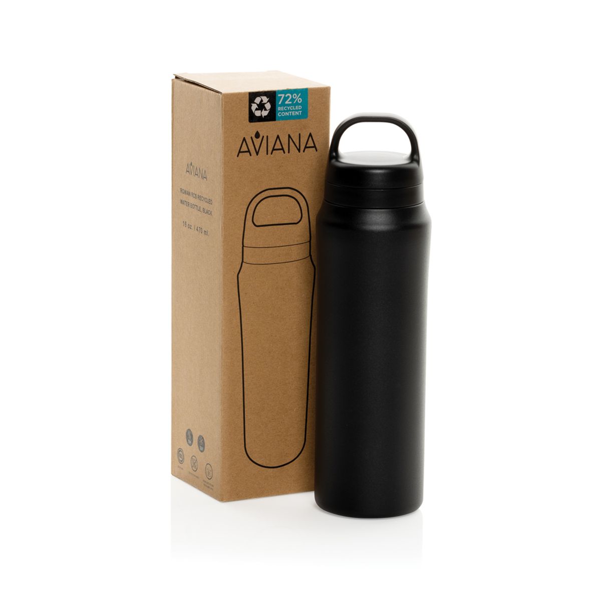 Aviana™ Rowan Rcs Recycled Water Bottle 470 Ml