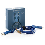 Oakland Rcs Recycled Plastic 6-In-1 Fast Charging 45W Cable