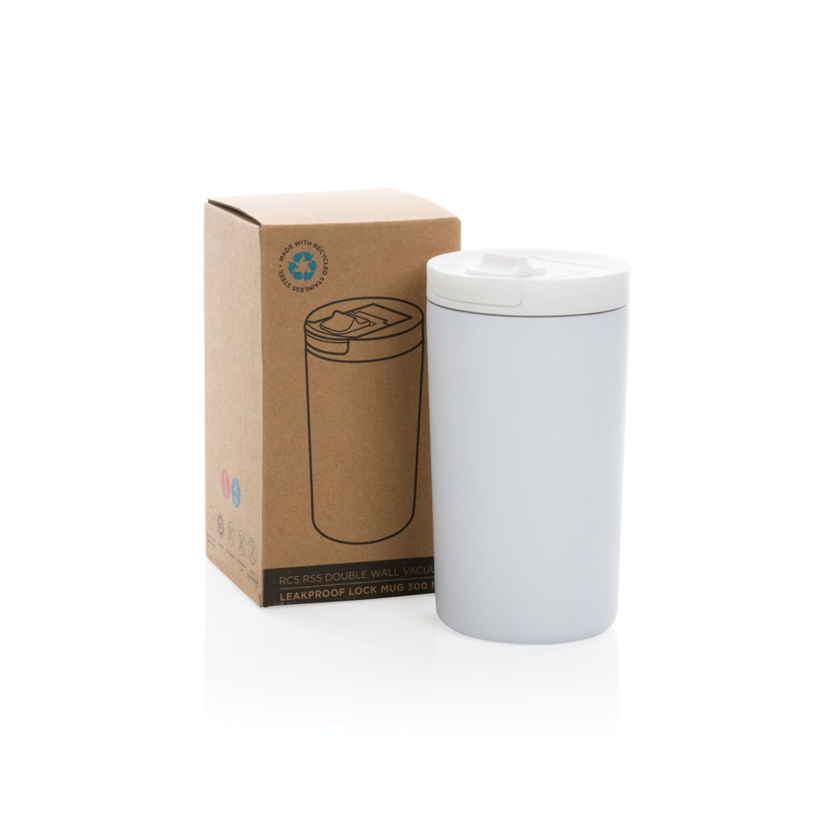 Rcs Rss Double Wall Vacuum Leakproof Lock Mug