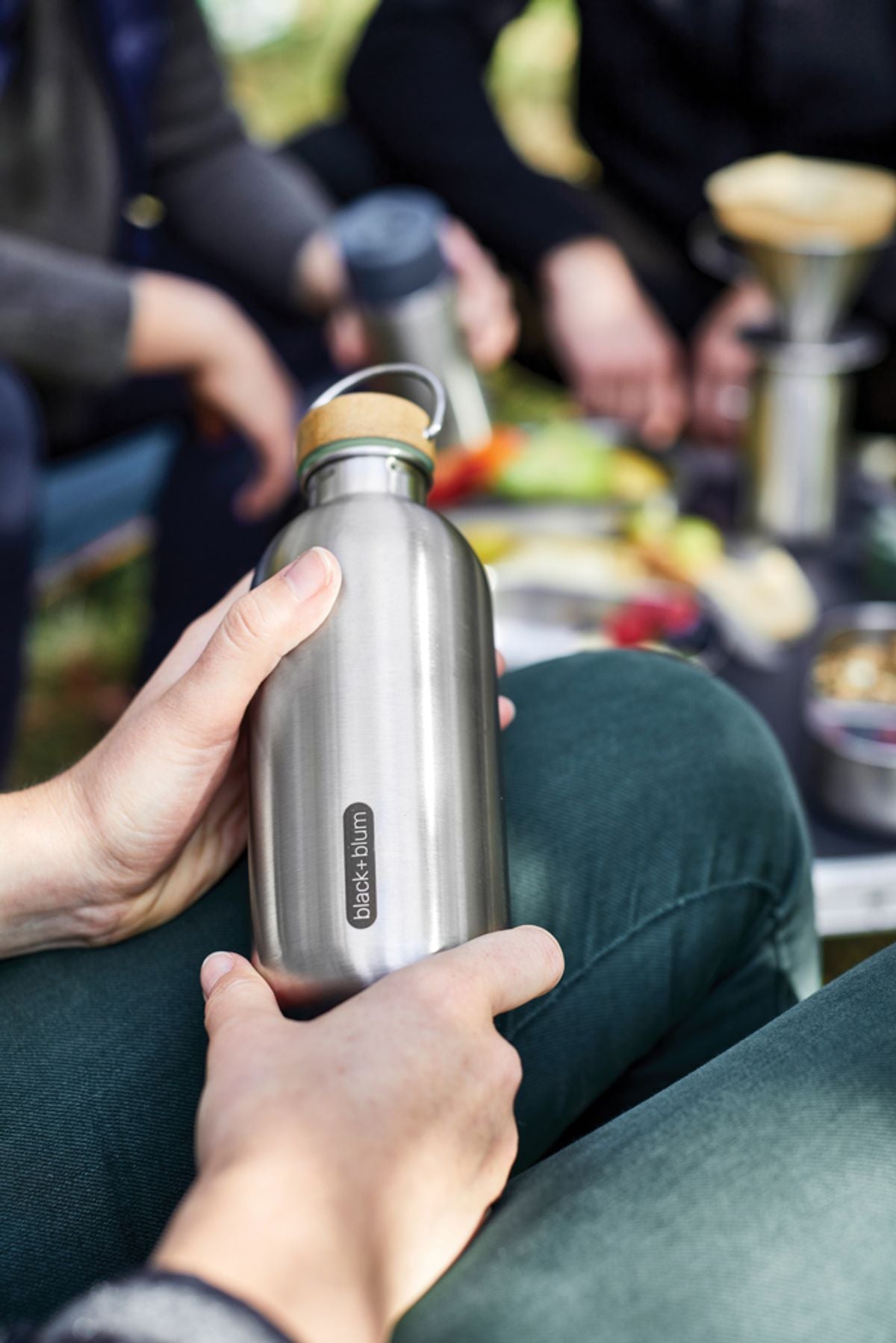 Black+Blum Steel Water Bottle