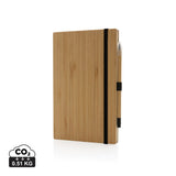 Bamboo Notebook And Infinity Pencil Set