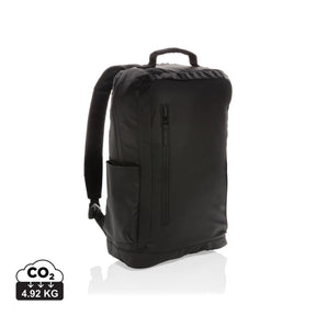 Fashion Black 15.6" Laptop Backpack Pvc Free