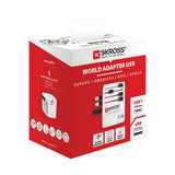 Skross World Travel Adapter Muv 2-Pole With Usb A And C