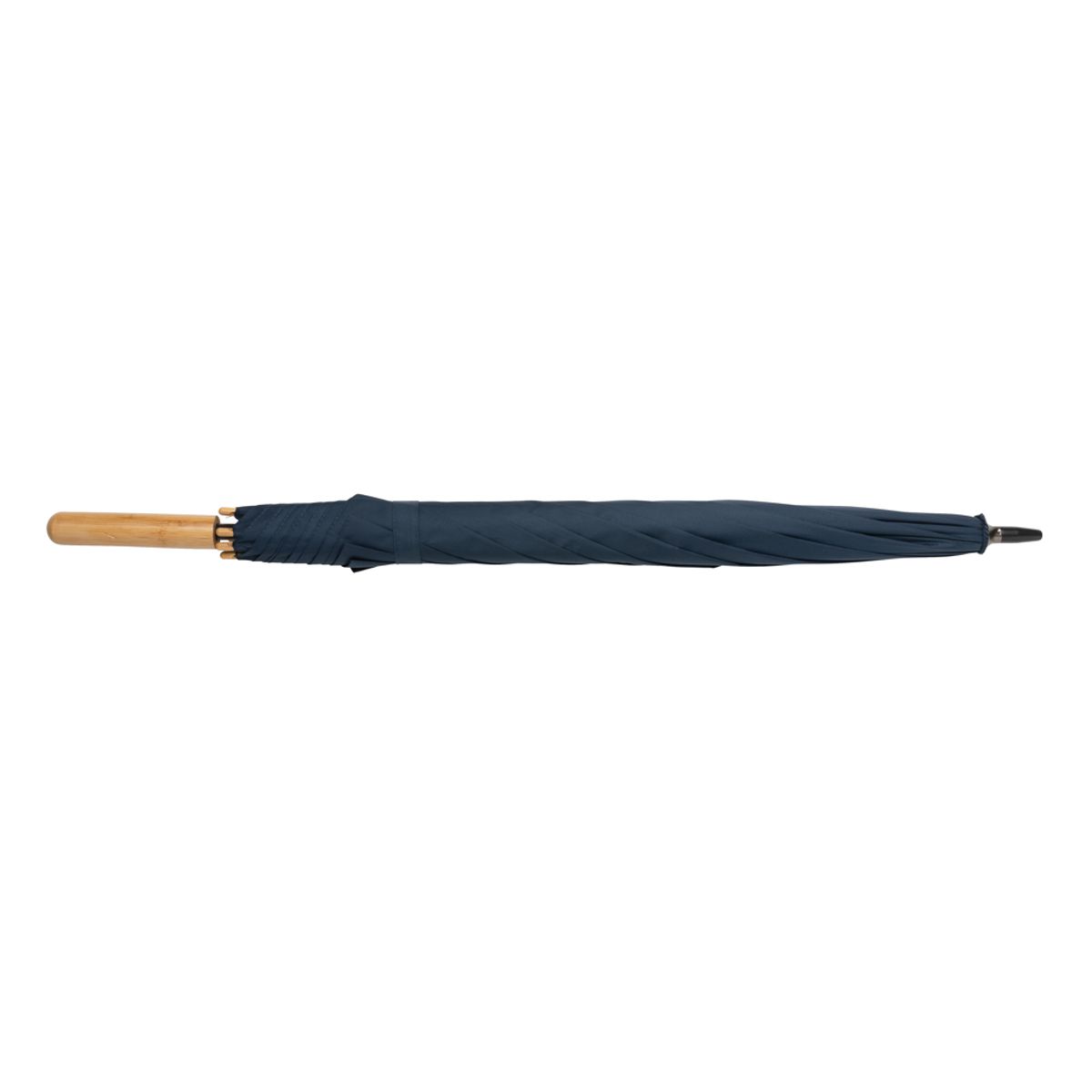 23" Impact Aware™ Rpet 190T Auto Open Bamboo Umbrella