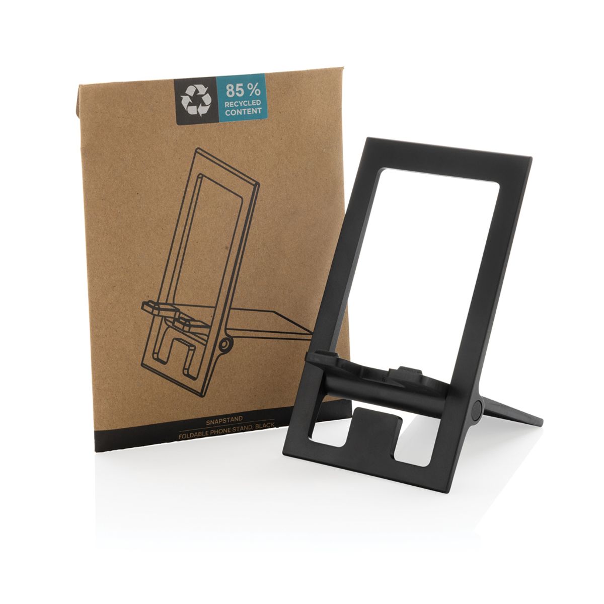 Snapstand Rcs Recycled Plastic Foldable Phone Stand
