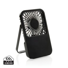 Aervina Rcs Recycled Plastic Re-Chargeable Desk Fan