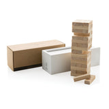 Deluxe Tumbling Tower Wood Block Stacking Game