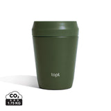 Topl Recycled Steel To Go Tumbler Patented 360 Lid