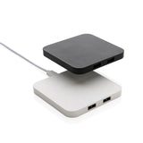 Rcs Recycled Plastic 10W Wireless Charger With Usb Ports