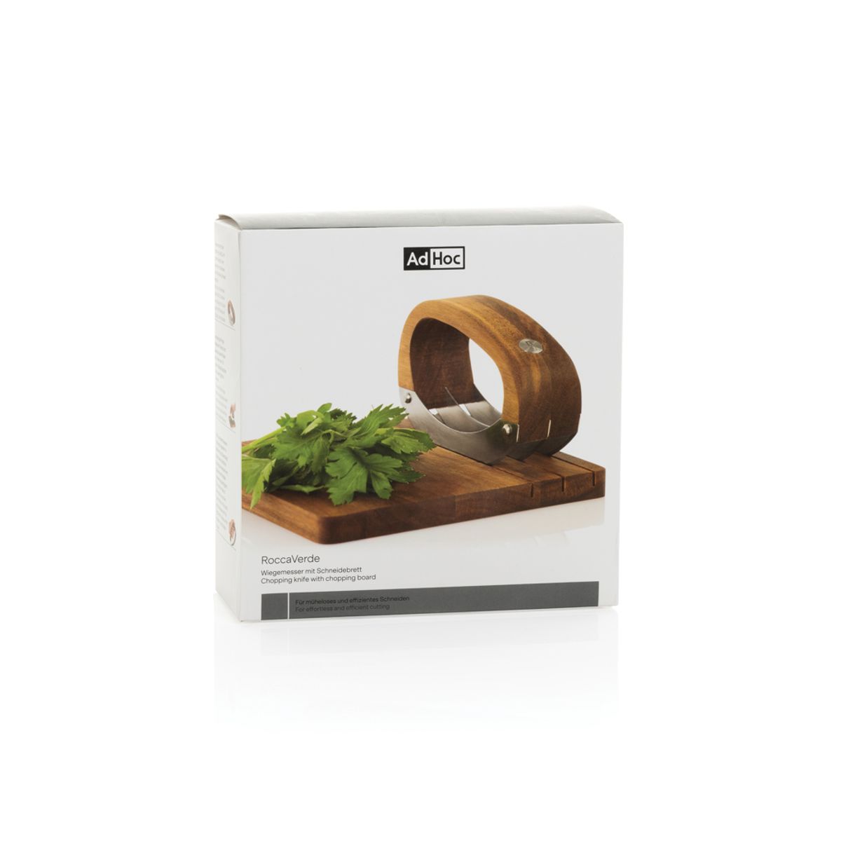 Adhoc Roccaverde Chopping Knife With Chopping Board